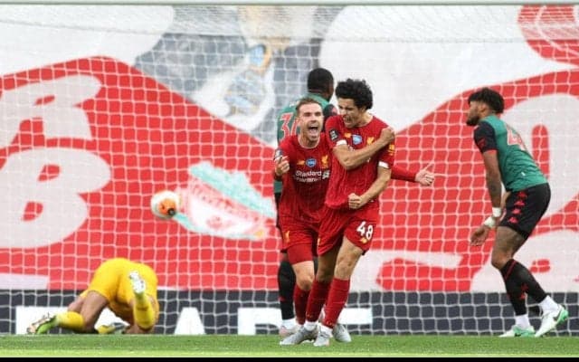 リバプール、C・ジョーンズのプレミア初ゴールなどでアンフィールド凱旋を白星で飾る《プレミアリーグ》