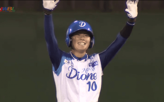 ディオーネ・寺部、延長8回に決勝打！【8/5 女子プロ野球 兵庫ディオーネ VS 埼玉アストライア 】