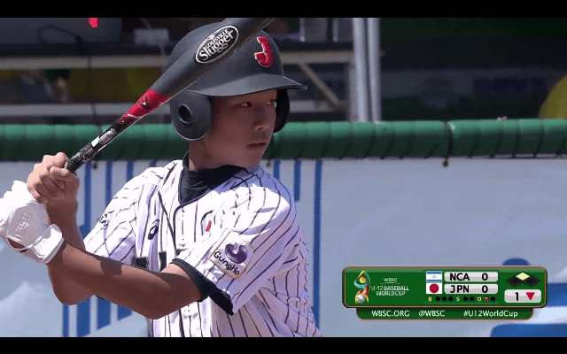 WBSC U-12ワールドカップ スーパーラウンド  ニカラグア戦 1試合丸ごと動画