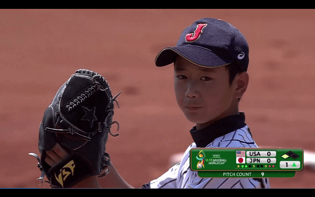 WBSC U-12ワールドカップ スーパーラウンド  アメリカ戦 1試合丸ごと動画
