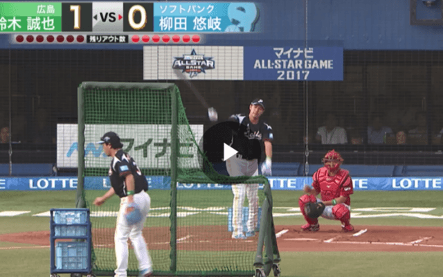 柳田が鈴木を下し決勝へ！【7/15マイナビオールスター ホームランダービー1回戦】