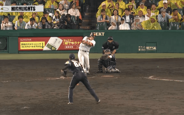 代打の切り札・亀井がひと振りで決めた！ハイライト動画【5/24 阪神タイガース対読売ジャイアンツ】
