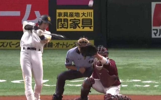 鷹・柳田の打撃センスはトラウト級!?　元メジャー右腕も唸る打撃の神髄とは