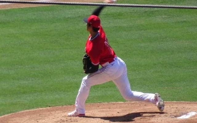 【MLB】大谷翔平、674日ぶり復帰戦は初回2四球　18球を投げ一時降板