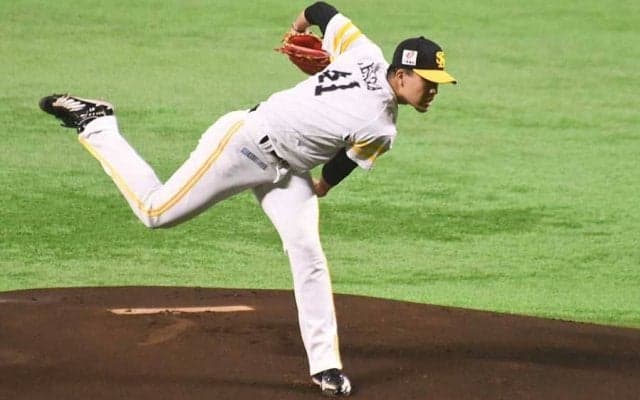 鷹・千賀が最速161キロで今季初勝利　藪恵壹氏が語る剛腕ストラスバーグとの共通点
