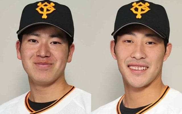 巨人20歳山上、投手から内野手転向　村上は右投右打→右投両打