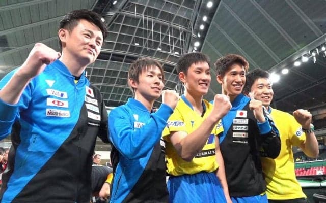 ワールドカップ団体戦2019 男子日本代表 写真撮影 一眼レフver.