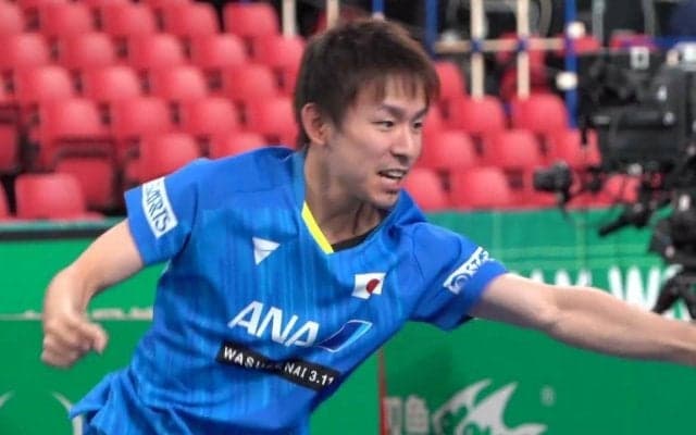 ワールドカップ団体戦2019 丹羽孝希 一眼レフver.