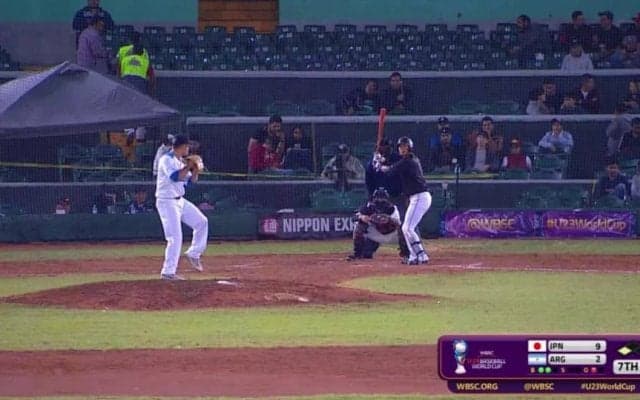 【動画ハイライト】WBSC U-23ワールドカップ 日本対アルゼンチン 7回表 武田３人連続タイムリーで追加点