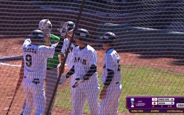【動画ハイライト】WBSC U-23ワールドカップ第二試合 日本vsチャイニーズタイペイ