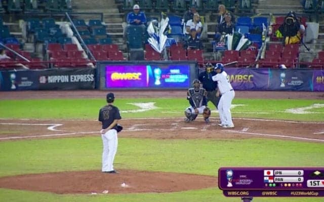 【動画ハイライト】WBSC U-23ワールドカップ スーパーラウンド第2戦 日本vsパナマ 真砂のレーザービーム