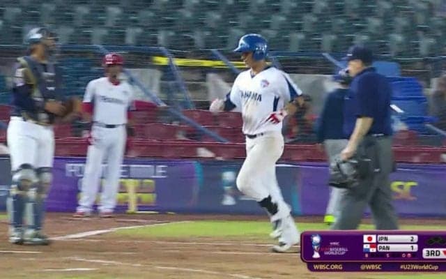 【動画ハイライト】WBSC U-23 ワールドカップ スーパーラウンド第2戦 日本vsパナマ 1点差に迫るパナマ ソロホームラン