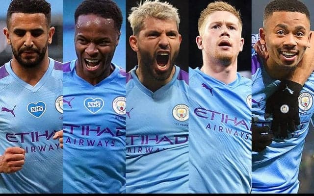 シティがPL史上初の快挙!　1シーズンに5人が2桁ゴール達成!