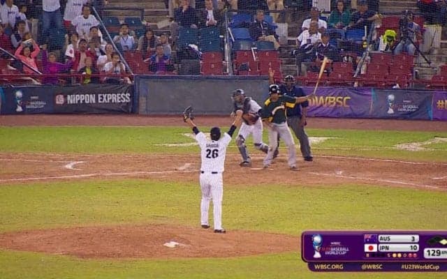 【動画ハイライト】WBSC U-23 ワールドカップ2016 決勝戦 日本 vs オーストラリア　