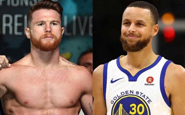 カネロ、カリーを“一撃KO”　豪華異種対決が再生350万「超ウケる」「1on1もやって」