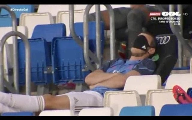 ベイル、試合中に居眠り!? アラベス戦での“行動”が話題に