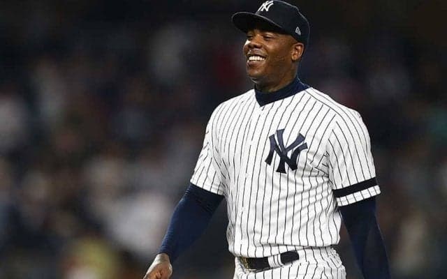 【MLB】世界最速チャップマンが新型コロナ陽性　チーム3人目、ロイヤルズ捕手も感染で開幕暗雲