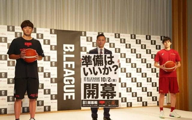 Bリーグ開幕戦を戦うA東京と川崎、田中大貴と藤井祐眞が意気込みを披露