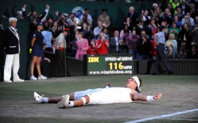 ナダル、キャリア史上最高の瞬間「ただ倒れて叫んでいた」