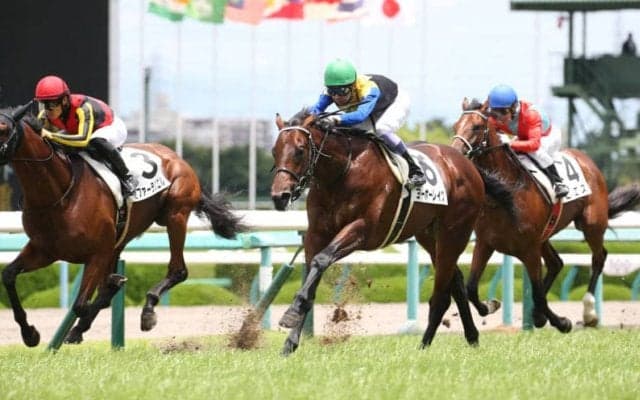【新馬/阪神5R】武豊 ヨーホーレイクが断然の人気に応える