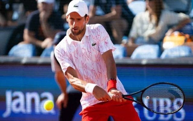 スローモーションで詳しく分かる、ジョコビッチのリターン時の動き