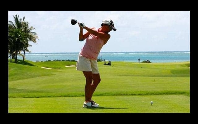 飛距離アップに必要な身体の捻転を習得！