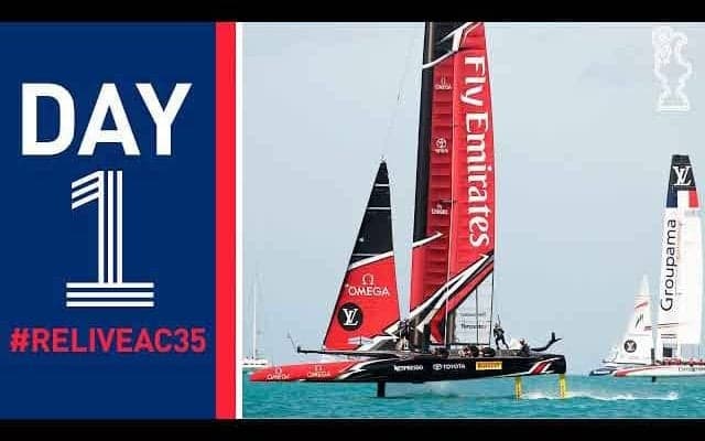 日本参戦。2017年アメリカズカップ・バミューダ大会再放送