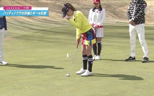 大事なのはボール位置！パッティングの正しいボールポジションとは