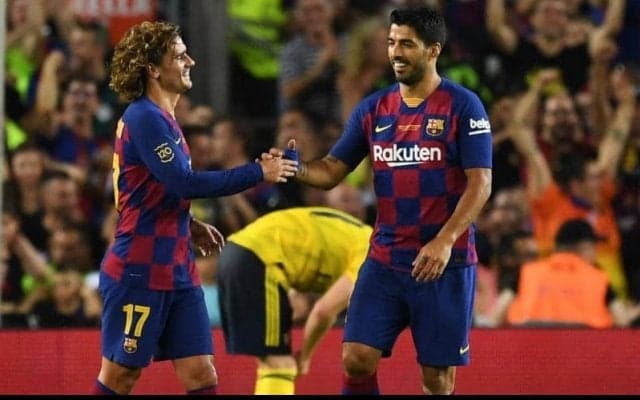 スアレスが後ろからのボールを見事に合わせたスーパーシザースキック！【インクレディブル・ゴールズ】