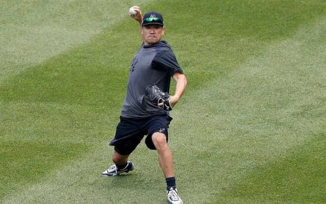 【MLB】田中将大「とてもいい状態です」　頭部打球直撃からブルペン投球再開