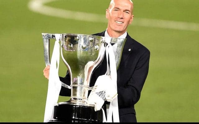 3季ぶりリーグ制覇! 満足感示すジダンは「選手たちに感謝している」