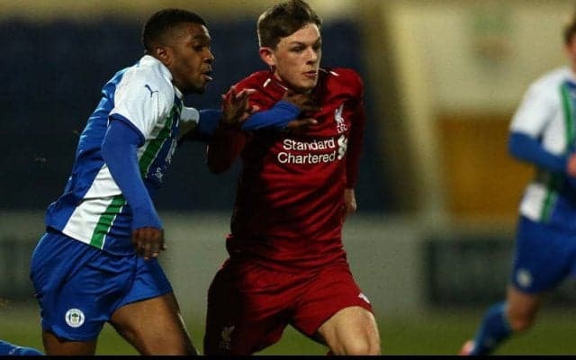 リバプールがU-18所属のMFケインと長期契約、今季はFAカップでデビュー