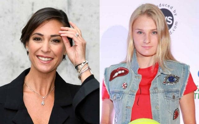 ビキニで週末を楽しむテニススターたち