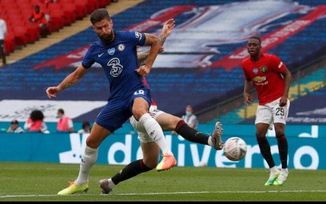 決勝4戦全勝の“FAカップ男”のジルー、古巣アーセナルとの決勝に向け「もう一回勝ちたい」