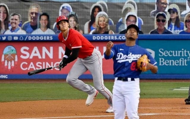 【MLB】大谷翔平は3打数無安打で快音響かず　対外試合初出場も2度の見逃し三振