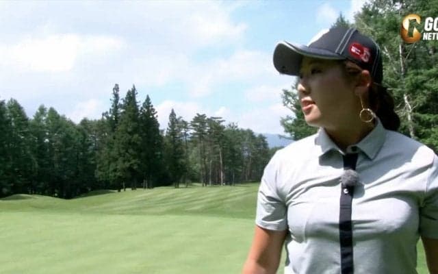 【動画】ひとりゴルフ 〜照山亜寿美〜（山梨県・河口湖カントリークラブ／南コース1番ホール）