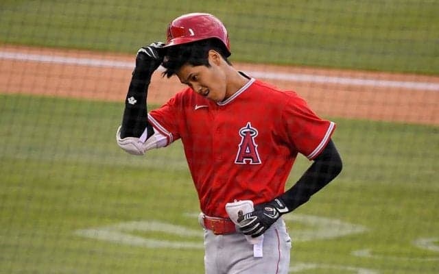 【MLB】大谷翔平、右翼上段へ“場外寸前弾”　練習で発揮のパワーに米驚愕「世の中は不公平」