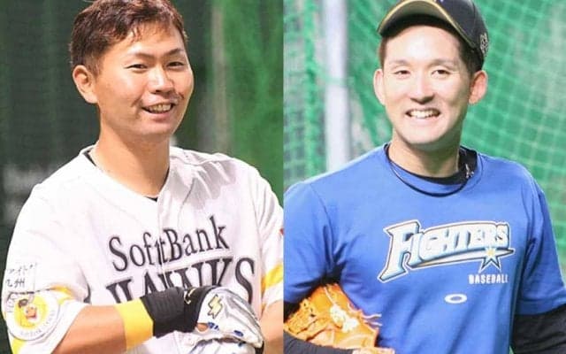 「守りたい3人の笑顔」　ハム杉谷＆大田が鷹中村晃に見せた“ペコペコ挨拶”が話題