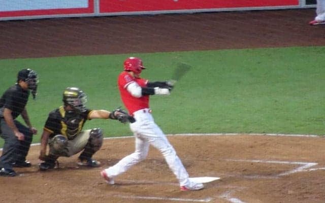 【MLB】大谷翔平が170.6キロの痛烈な左前打　2打数1安打でオープン戦締め