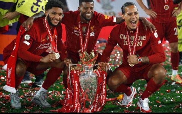 ファン・ダイクが考える優勝の秘訣は？ トロフィー授与には「世界中のファン、僕たちが望んでいたもの」