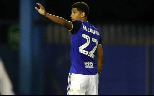 バーミンガムが異例の決断!　ドルト移籍の17歳ベリンガムの背番号22を永久欠番に!