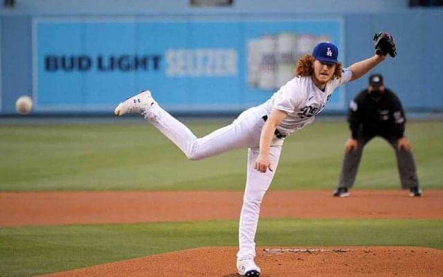 【MLB】ド軍“代役開幕投手”の160キロシンカーに全米驚愕　新人王候補右腕に「馬鹿げてる」