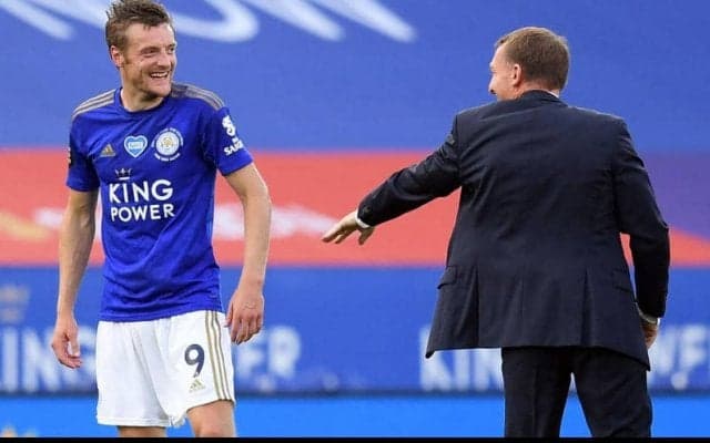 レスター指揮官「ヴァーディは現フットボール界の代表的なストライカー」 プレミア得点王獲得を願う