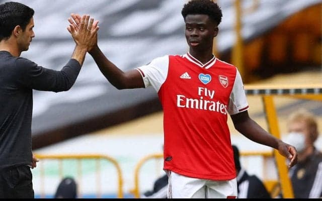 来季は背番号7、アーセナルのFWサカが代表チームの選択を語る「難しい選択」