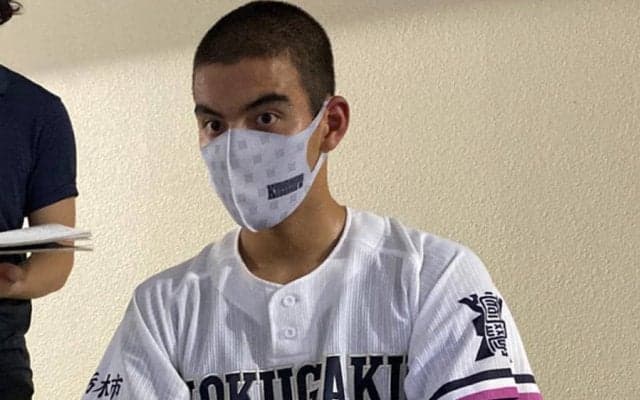 【高校野球】国学院栃木の191センチ右腕シャピロが公式戦デビューで1回0封　「進路はプロ一本」