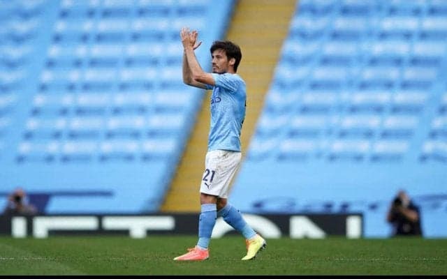 ダビド・シルバがプレミアリーグ最後の試合を終える…