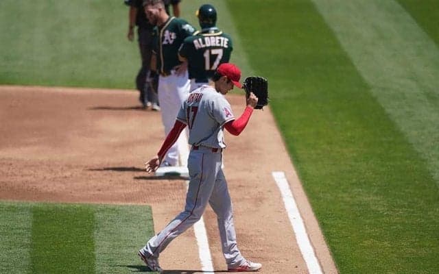 【MLB】大谷一問一答　1死も奪えず5失点黒星「腕を振れてなかった」「切り替えて打席に」