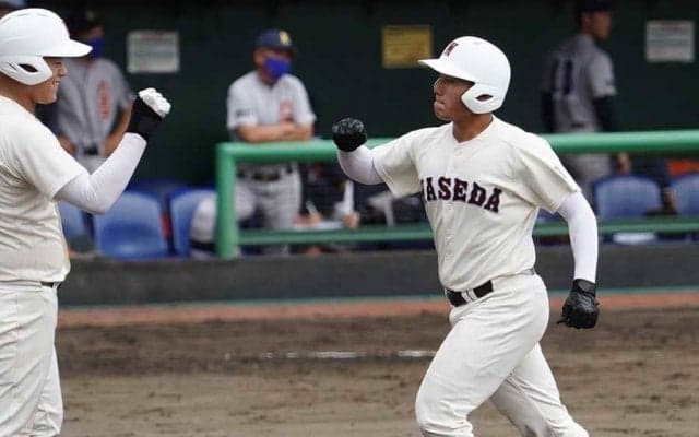 【高校野球】早実が逆転で初陣勝利　2年生4番・清宮福太郎の公式戦1号場外弾含むチーム5発