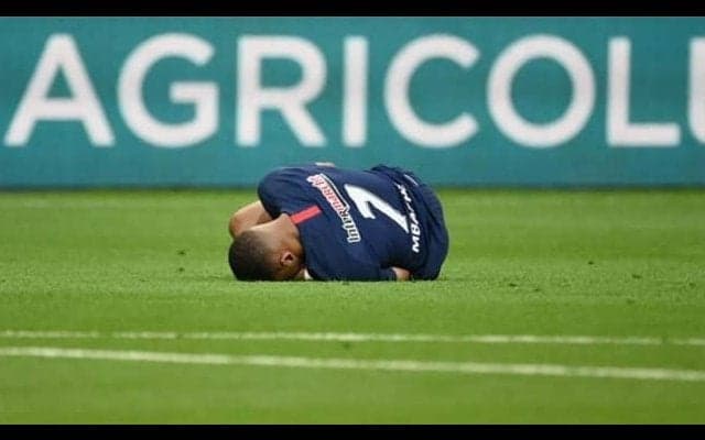 負傷のエムバペ CLアタランタ戦は欠場、3週間の離脱へ