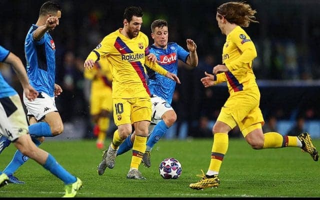 新規感染者急増でバルセロナvsナポリの開催地が変更か? UEFAはポルトガルでのプランBを準備